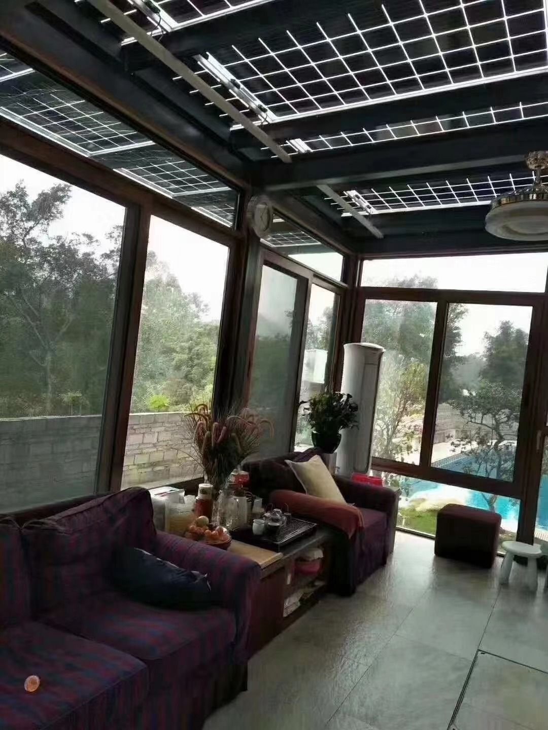 澄迈20kw+15kwh智能AI别墅太阳能发电系统